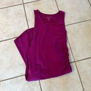 Burgundy Isabel maternity dress